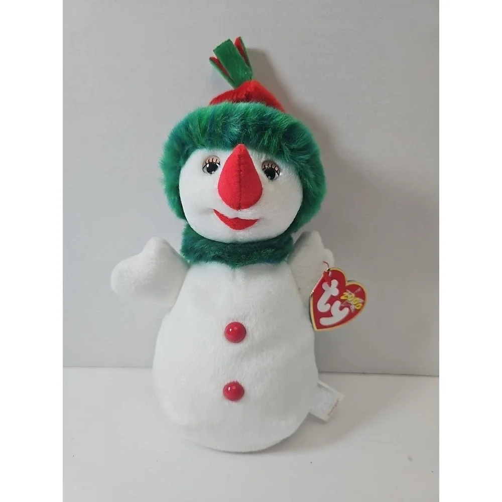 TY Beanie Baby Snowgirl‎ 2000